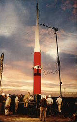 The Navy's Polaris Flight Test Vehicle Postcard