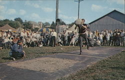 Steinstossen - Stone Tossing Sugarcreek, OH Postcard Postcard Postcard