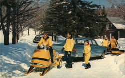 Ski-Doo Snowmobiles Postcard