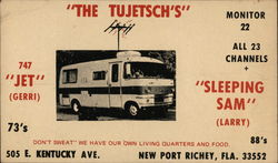 The Tujetsch's - Monitor 22 - All 23 Channels New Port Richey, FL Postcard Postcard Postcard