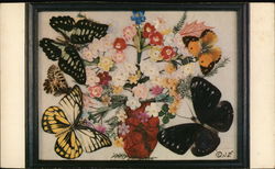 Real Butterfly Art, Jos. Fleishmann Postcard