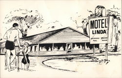 Motel Linda Postcard