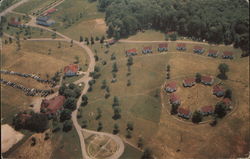 Air View of Dunkirk Conference Grounds Postcard