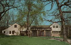 Main Lodge Community Center Foundation Postcard