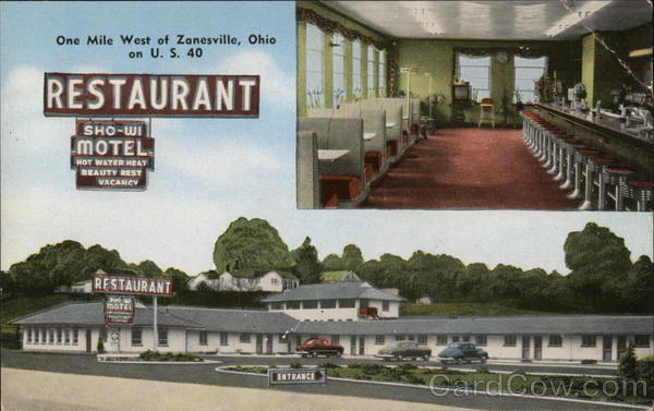 Sho-Wi Motel Zanesville Ohio