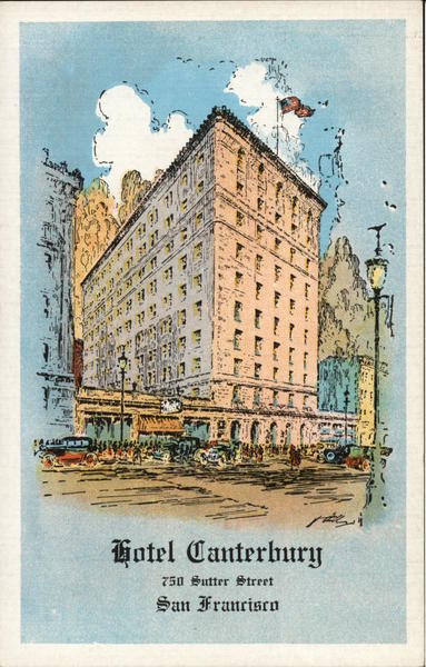 Hotel Canterbury San Francisco California