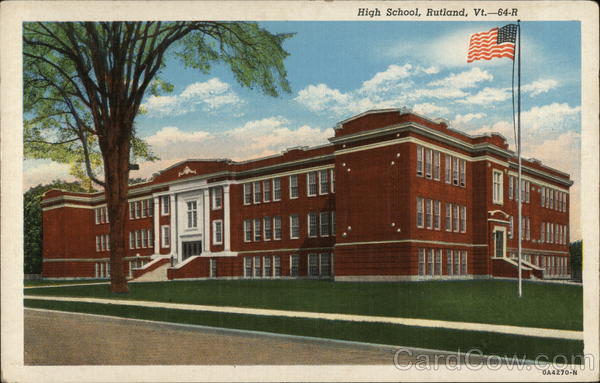 High School Rutland Vermont