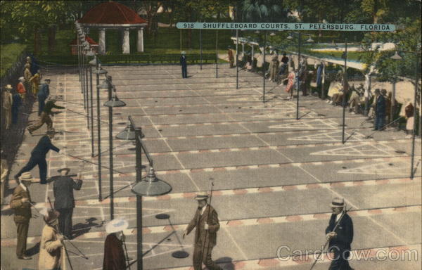 Shuffleboard Courts St. Petersburg Florida