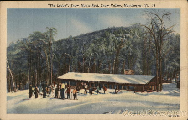 The Lodge, Snow Man's Rest, Snow Valley Manchester Vermont
