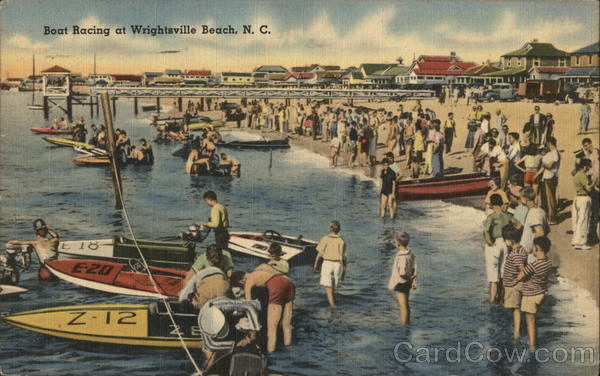 Boat racing Wrightsville Beach North Carolina
