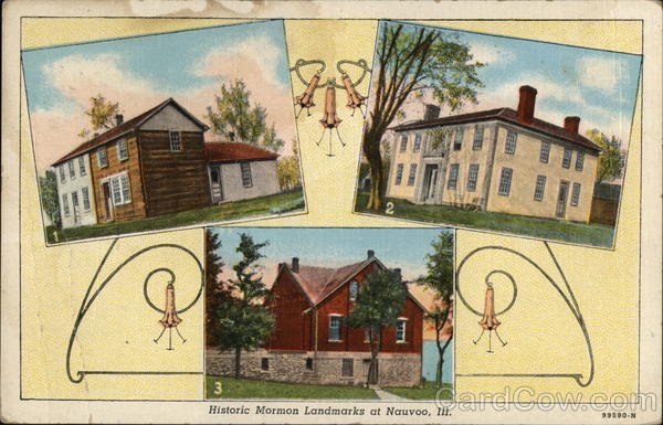 Historic Mormon Landmarks of Nauvoo, Ill Illinois