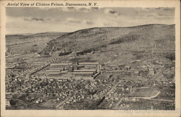 Aerial View of Clinton Prison Dannemora New York