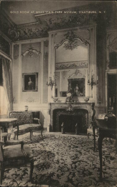Gold Room at Mills State Park Museum Staatsburg New York