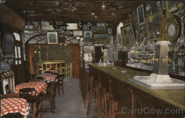 Old Absinthe Bar, Bourbon Street New Orleans, LA Postcard