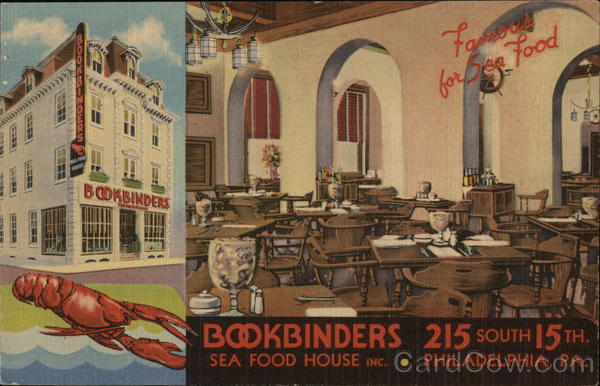 Bookbinders Sea Food House Philadelphia Pennsylvania