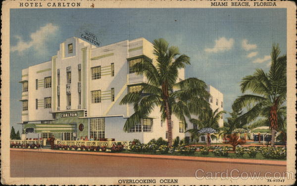 Hotel Carlton Miami Beach Florida