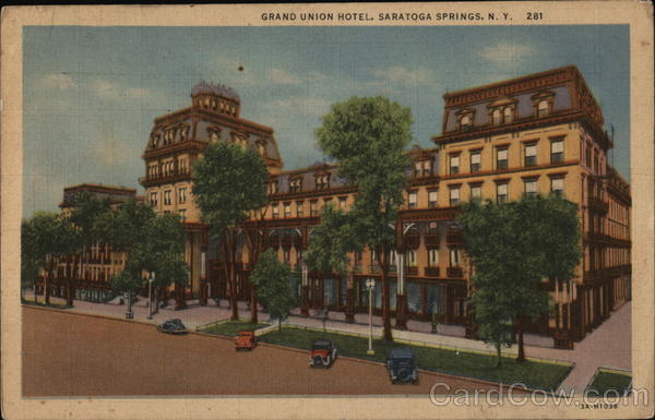 Grand Union Hotel Saratoga Springs New York