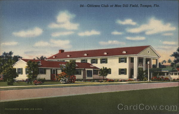 Officer Club at Mac Dill Field Tampa Florida