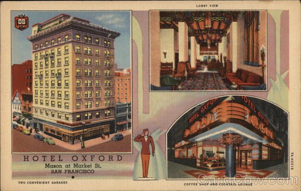 Hotel Oxford San Francisco California