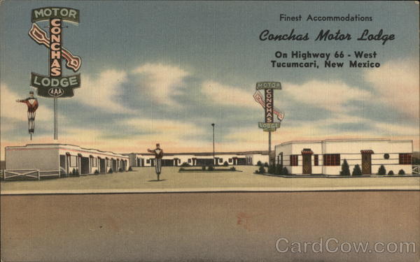 Conchas Motor Lodge Tucumcari New Mexico
