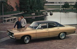 Better Ideas Come From Ford, 1968 Torino Four Door Sedan Postcard