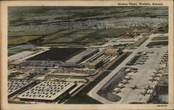 Boeing Plant Wichita, KS Postcard Postcard Postcard