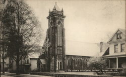 St. John's Episcopal church Postcard