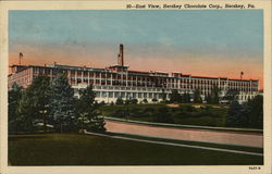 East View, Hershey Chocolate Corp Postcard