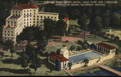General Oglethorpe Hotel, Golf Club and Cottages Savannah, GA Postcard Postcard Postcard