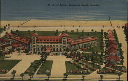 Hotel Tybee Savannah Beach, GA Postcard Postcard Postcard