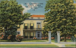 Dr. E.E. Murphey's Home Postcard