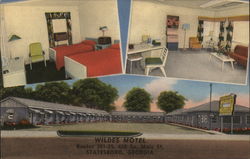 Relax at Wildes Motel Statesboro, GA Postcard Postcard Postcard