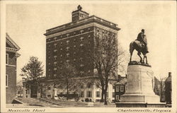 Monticello Hotel Charlottesville, VA Postcard Postcard Postcard