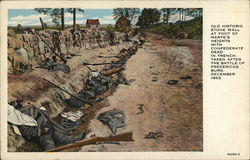 Dead After the Battle Fredericksburg Postcard