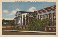 School of Medicine, University of Va. Postcard
