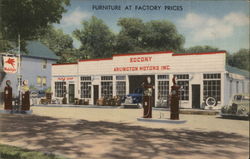 Socony Arlington Motors, Inc. Postcard