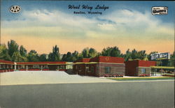 West Way Lodge Rawlins, WY Postcard Postcard Postcard