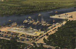 Pompano Beach Yacht Basin Florida Postcard Postcard Postcard