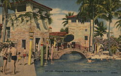 Unique Venetian Pools Coral Gables, FL Postcard Postcard Postcard