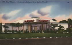 The Ring Theatre, University of Miami Postcard