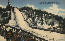 Berlin Ski Jump, One of the Largest in the World Postcard