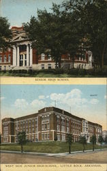 Senior High School, West Side Junior High School Little Rock, AR Postcard Postcard Postcard