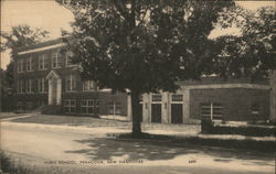 High School Penacook, NH Postcard Postcard Postcard