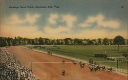 Saratoga Race Track New York Postcard Postcard Postcard