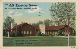 The Old Spinning Wheel Postcard