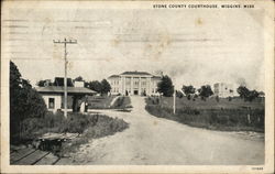Stone County Courthouse Wiggins, MS Postcard Postcard Postcard