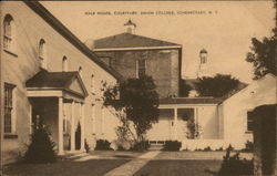 Hale House Courtyard, Union College Schenectady, NY Postcard Postcard Postcard