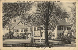 Country Fare Hingham, MA Postcard Postcard Postcard