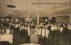 Dining Room, Pease House Postcard