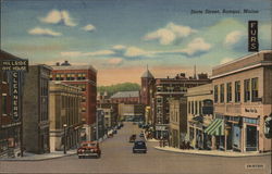 State Street Bangor, ME Postcard Postcard Postcard